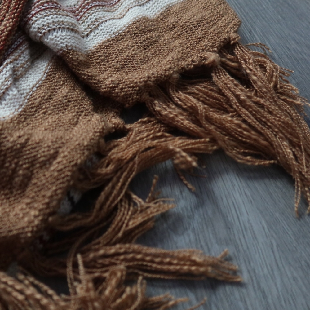 Gorgeous woven shawl